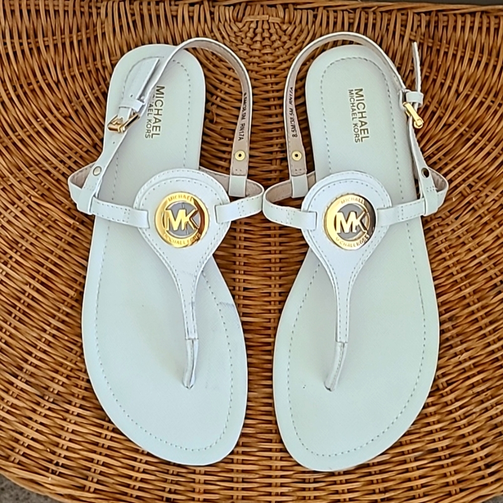 Michael Kors Leather Sandals